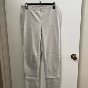 Eileen Fisher Women's Straight Leg Jeans - Light Gray